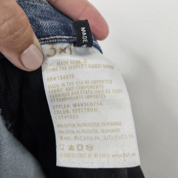 3X1 Shelter Straight Leg Ombre Jeans - Picture 9 of 11